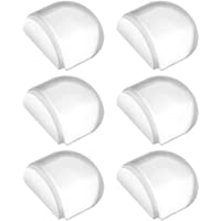 Los mejores  - Tope de Puerta para Suelo- Juego de 6 Unidades- Tope Puerta Adhesivo- Topes para Puertas Transparente Autoadhesivo…